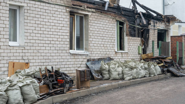 Professional Emergency Fire Cleanup technician working in Osseo, MN